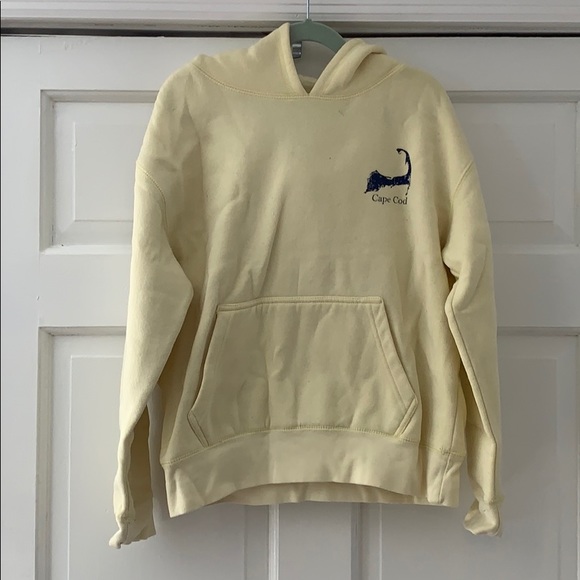 cape cod yellow sweatshirt